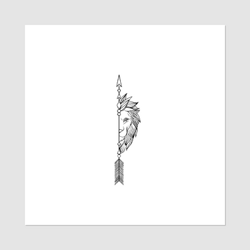 Temporary tattoo “Leo”