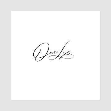 Temporary tattoo “One life”