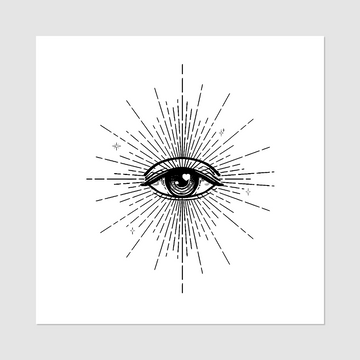Temporary tattoo “The Eye of Knowledge”