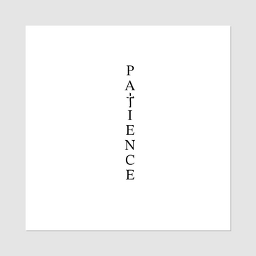 Temporary tattoo “Patience”