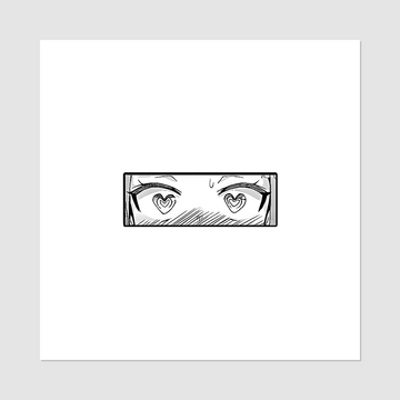 Temporary tattoo “Captivated Eyes”